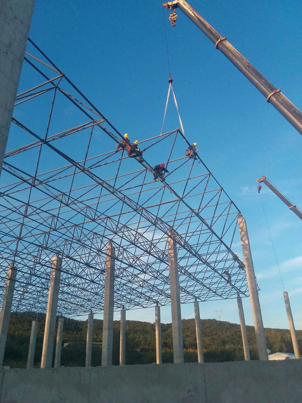 磐石汪清物流园网架